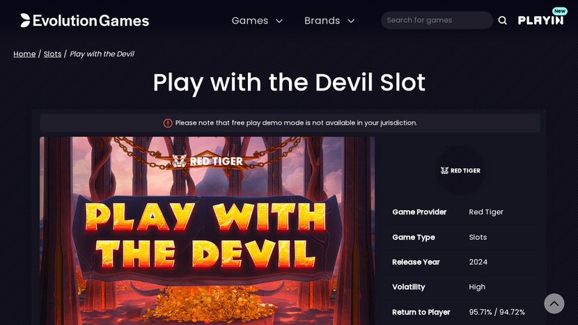 Red Hot Devil — gameplay screenshot from official demo