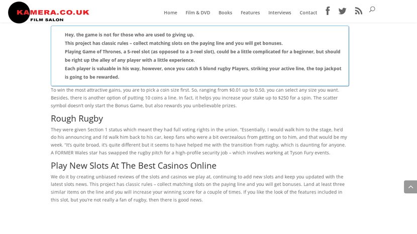 Rugby Star — Bonus features and free spins in action