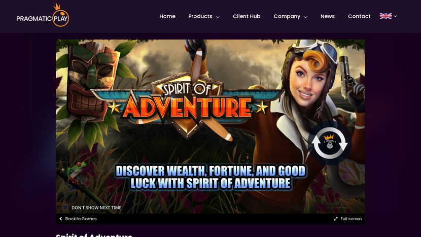Spirit Of Adventure — Theme, design and symbol layout