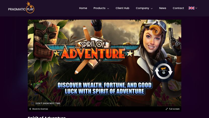 Spirit Of Adventure — Bonus features and free spins in action
