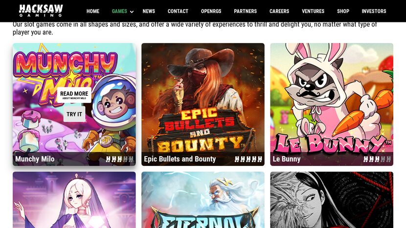 Super Lucky Reels — Game reels and symbols view