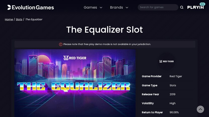 The Equalizer — Official gameplay screenshot