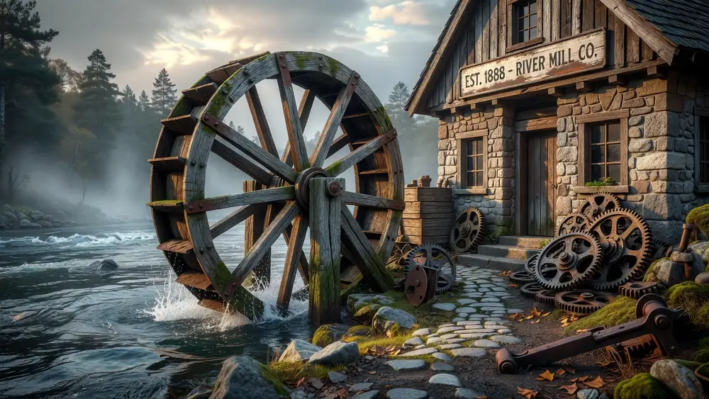 The Waterwheel Slots: What the Name Actually Refers To (2026 Guide) slot review theme illustration, AI-generated and not an in-game screenshot.