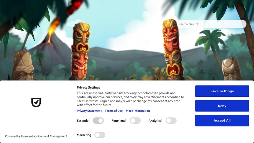 Treasure Room — RTP and volatility breakdown view