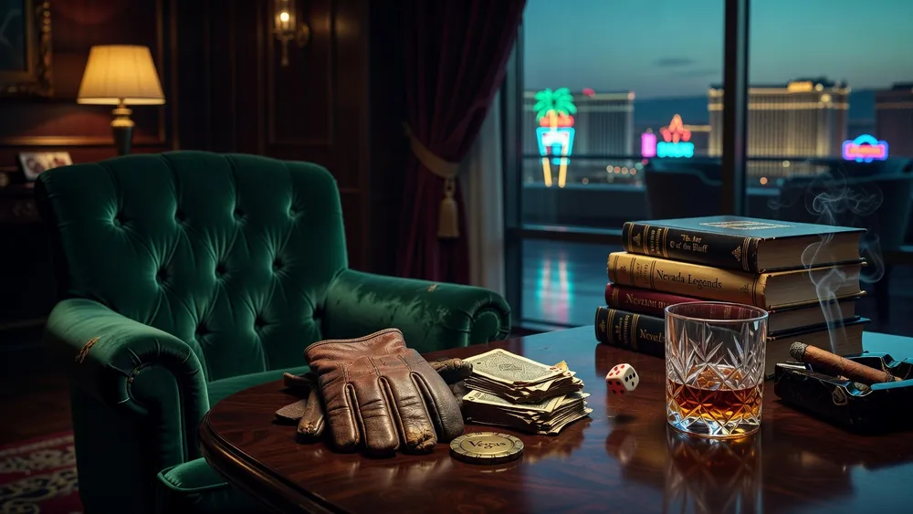 Vegas Wild Slots: Which Game Do You Actually Mean? slot review theme illustration, AI-generated and not an in-game screenshot.