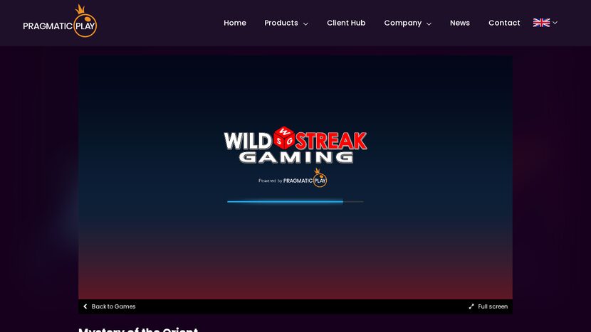 Wild Orient — Game overview — official provider screenshot