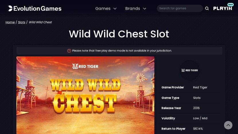 Wild Wild Chest — gameplay screenshot from official demo
