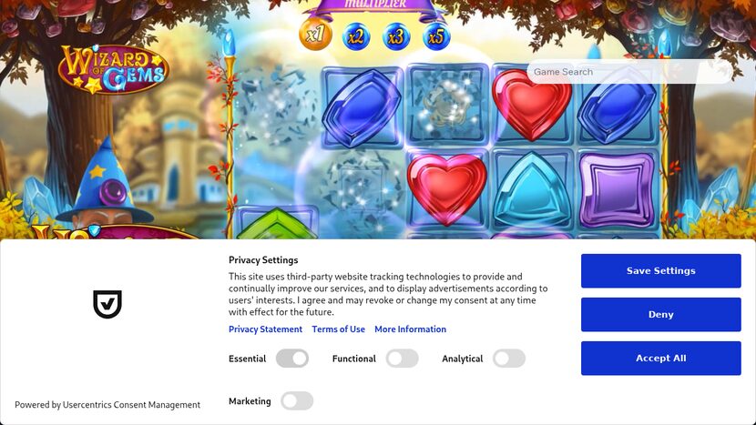 Wizard Of Gems — Game overview — official provider screenshot
